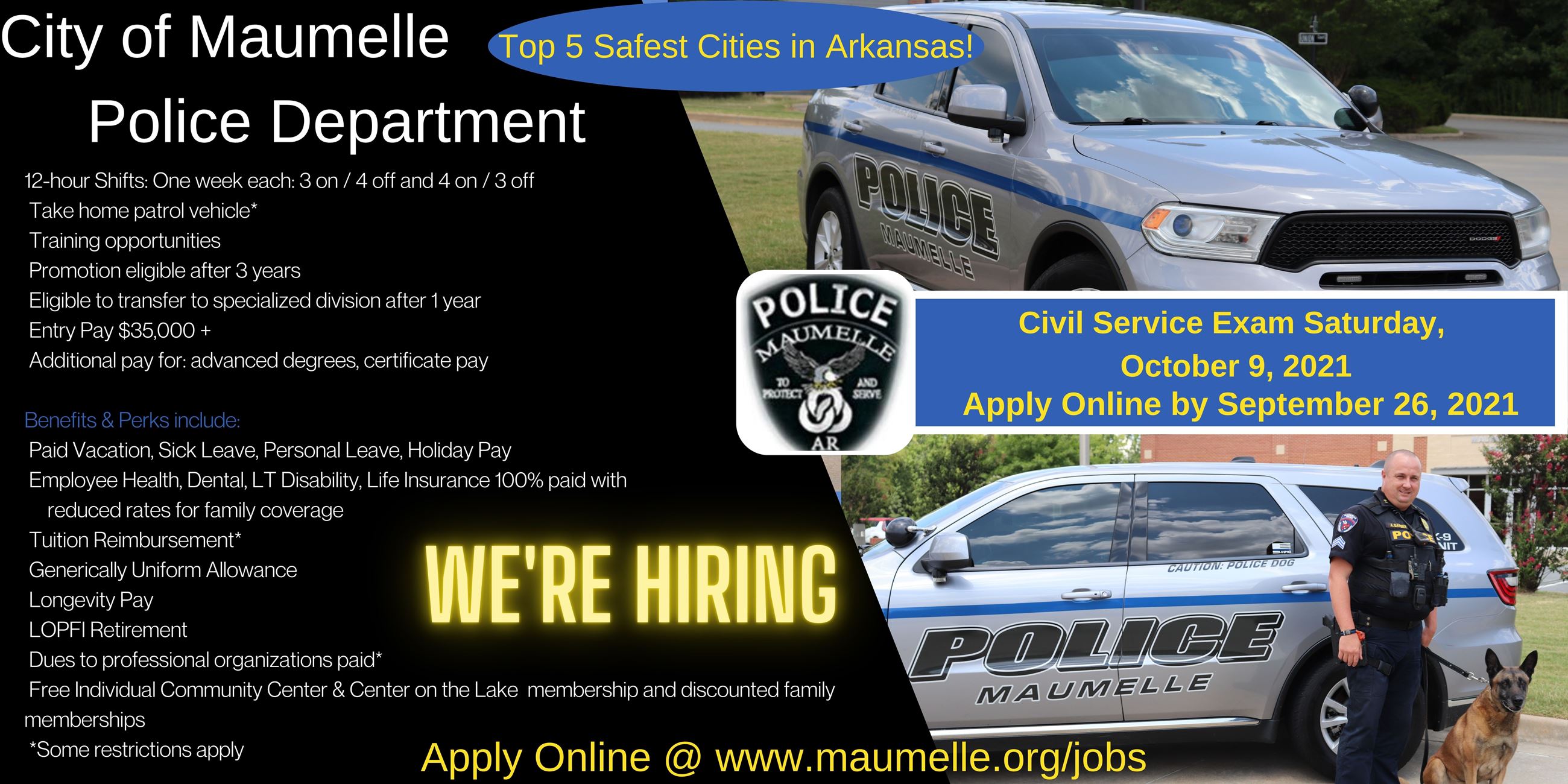 Maumelle Police Department flyer