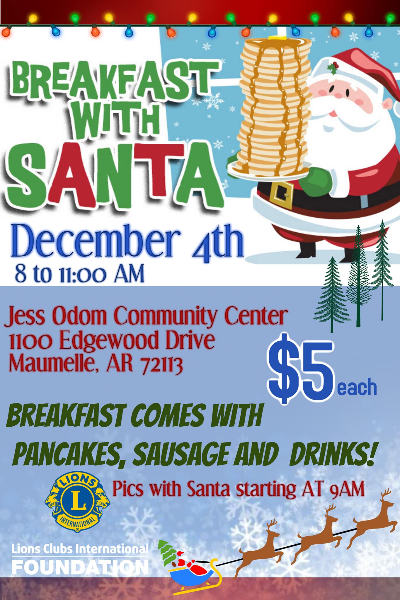 breakfast with Santa